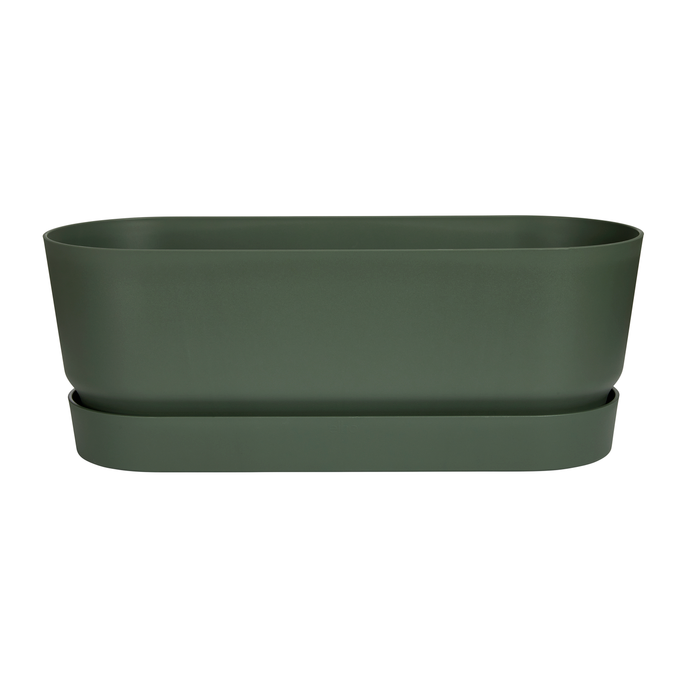 greenville trough long 50cm leaf green